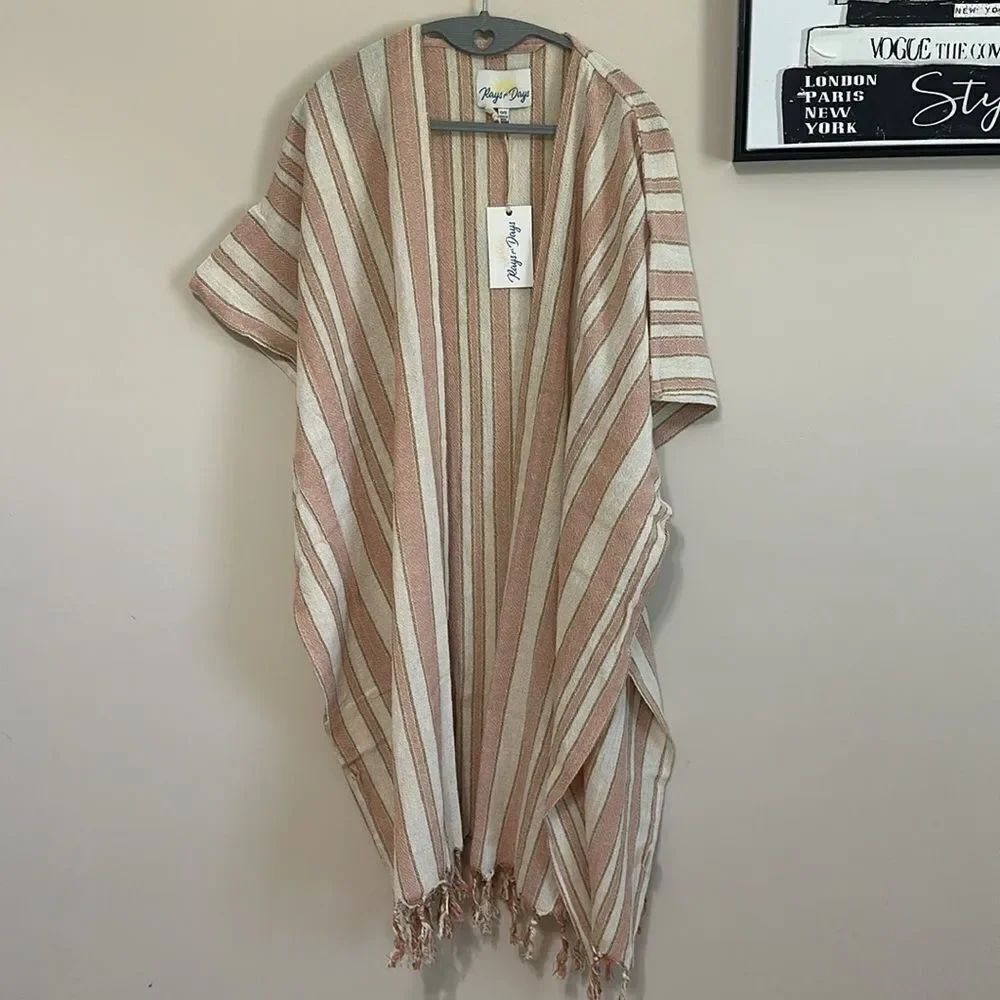 NWT REVOLVE Rays for Days Cococabana Cover Up Coral
